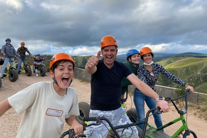 Knysna: Downhill Forest Scootour Adventure