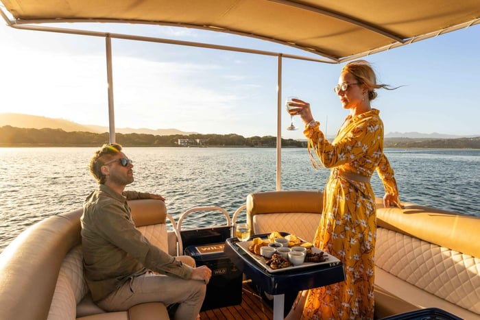 Croisière à Knysna à l'heure dorée