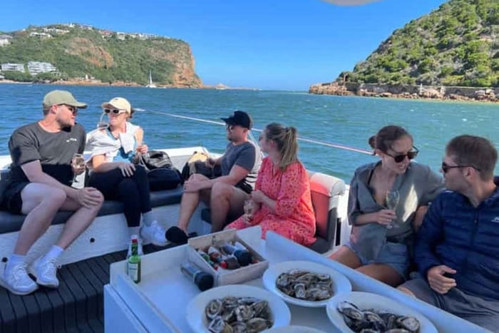 Knysna Lagoon: Boat Cruise with Oyster & White Wine Tasting