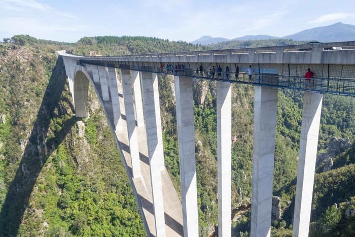 Baie de Plettenberg : visite du pont de Bloukrans