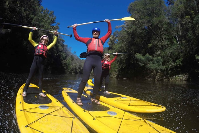Stormsrivier: Green Route Tubing and Paddle-Boarding Tour