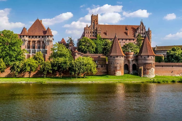 Ab Danzig: Halbtagestour zur Burg Malbork mit Audioguide