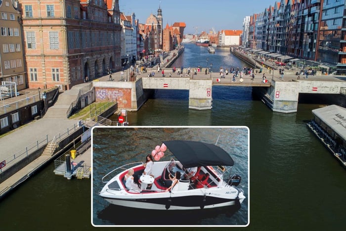 Gdańsk: Yachtcruise på Motlawa-elven