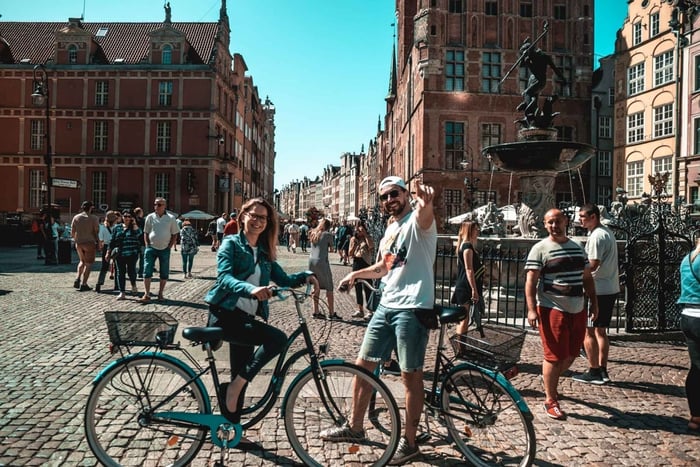 Tour privato in bicicletta di Danzica