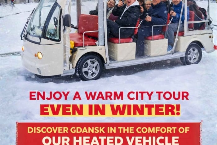 Gdansk: Top Unlimited Beer & Highlights Tour by Golf Buggy