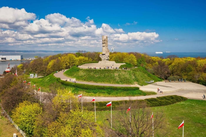 Gdańsk: 2. Verdenskrig og Solidaritet, Westerplatte, skibsværft og historie