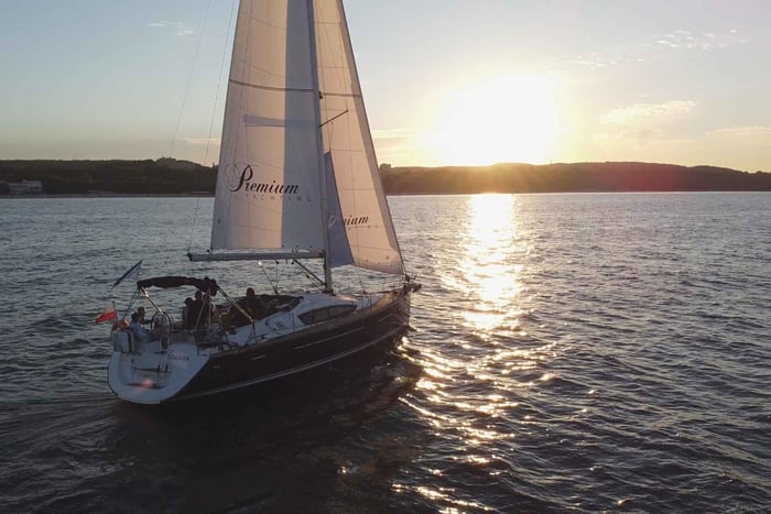 Sopot : Croisière au coucher du soleil avec boisson de bienvenue