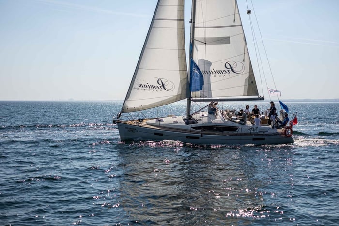 Sopot: Yachtcruise rundt i bugten med velkomstdrink