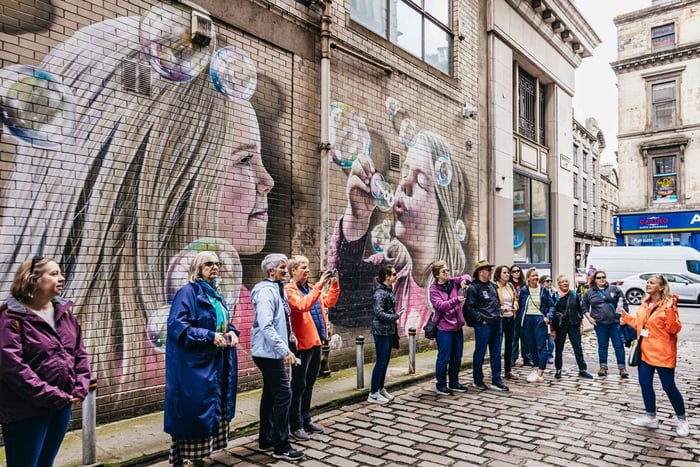 Glasgow: Guidet spasertur i gatekunst