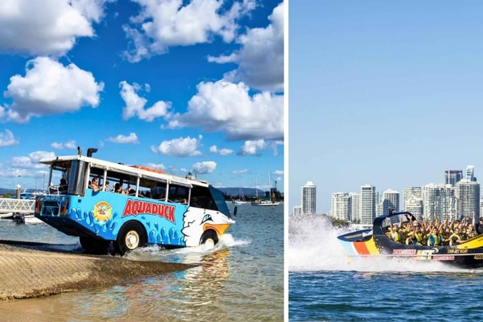 Aquaduck Land & Water Tour and Jet Boating Combo