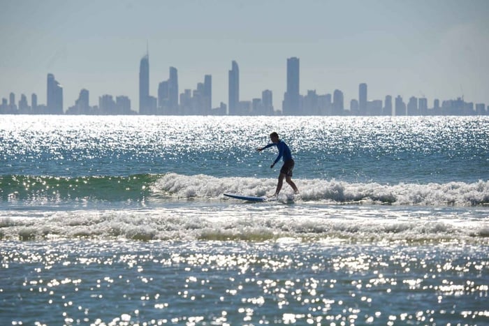 Coolangatta: 2 timers surfeopplevelse på Gold Coast