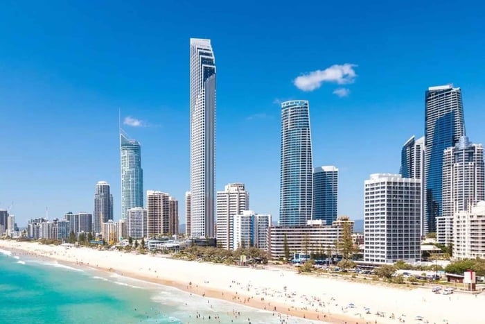 Brisbanesta: Gold Coast -päiväretki lounaalla