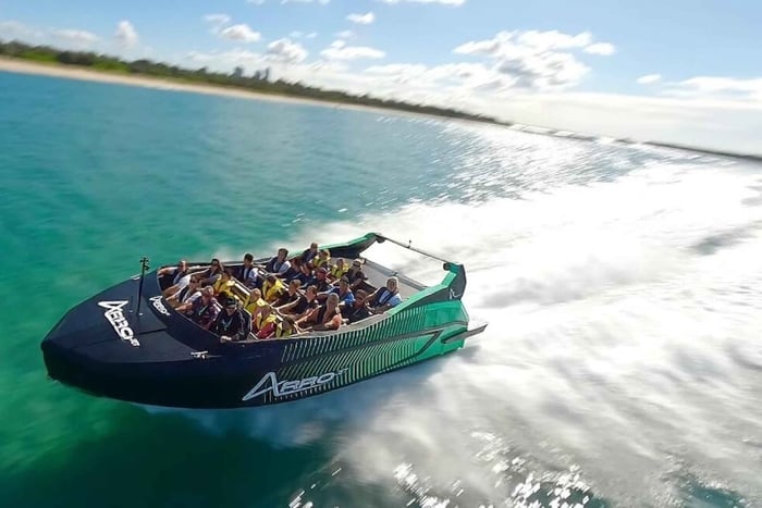Goldküste: 360-Grad-Hochgeschwindigkeits-Jetboot-Abenteuer