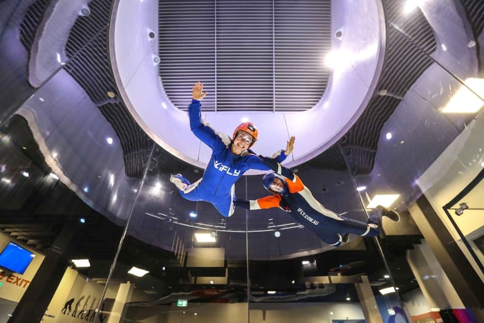 Goldküste: Indoor Fallschirmspringen Erfahrung