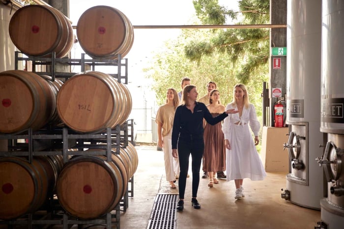 Mount Cotton: Tour della cantina e degustazione con pranzo di 3 portate