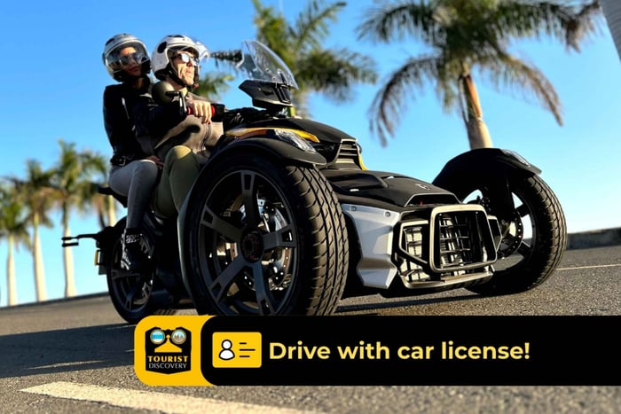 Can-am Ryker moto / buggy / quad Tour: Coast (Maspalomas)