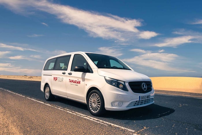 Minivan-tur over hele øya fra nord til sør