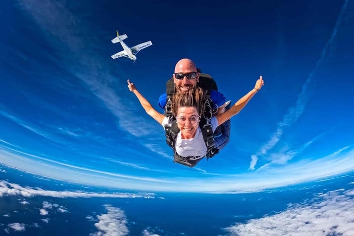 Gran Canaria : Skydiving over Maspalomas Dunes