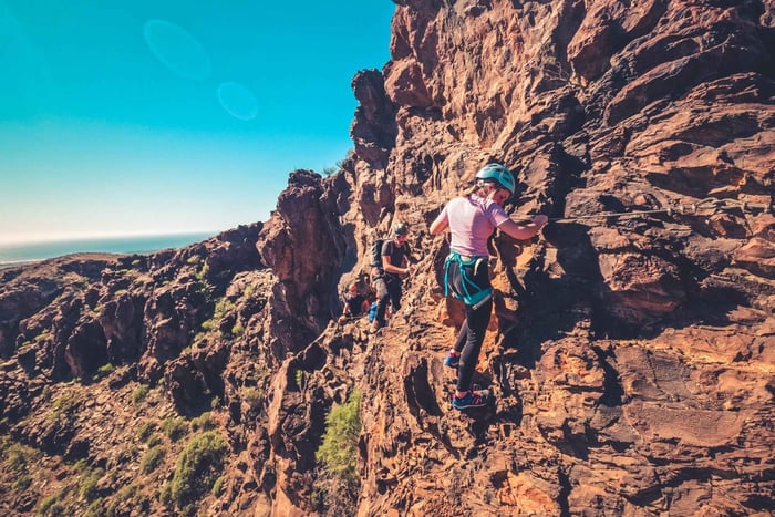 Gran Canaria: Vía Ferrata Tour for Beginners