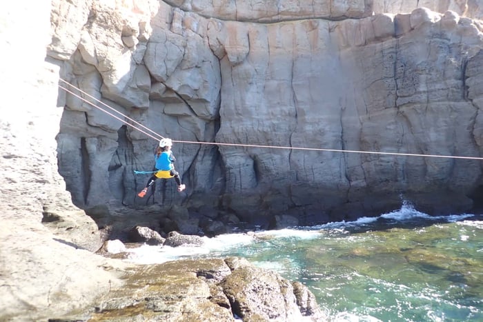 Las Palmas: Coastering, Via Ferrata, Water Jumping & Snorkel