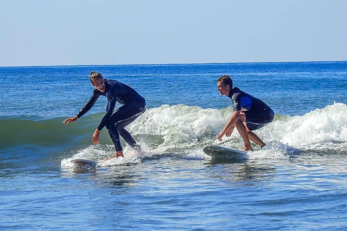 Las Palmas: Learn to Surf with a Special Price for Two Group