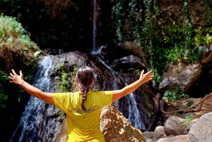 Maspalomas: Hiking in the Waterfalls with Sky Rebels