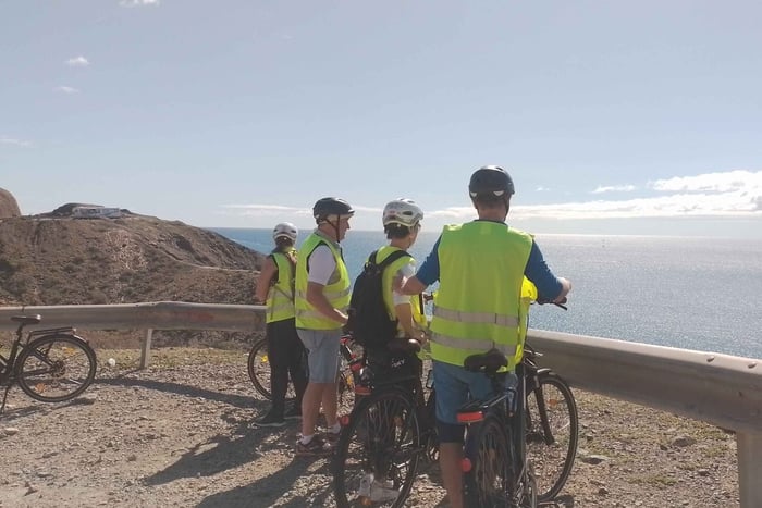 Maspalomas: Southern Coast E-Bike Tour Option Tapas Tasting
