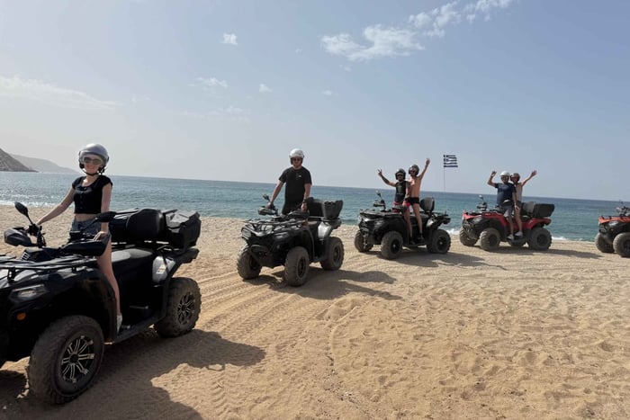 Agia Pelagia Crete Quad Bike authentic backland Tour