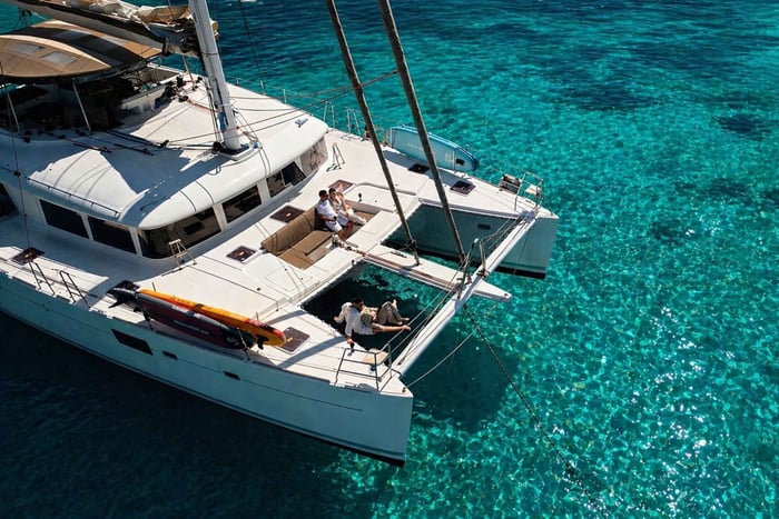 Balos et Gramvousa : croisière en catamaran de luxe avec repas haut de gamme