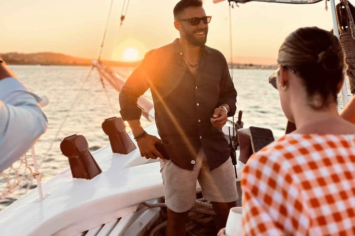 Corfu: Sunset Cruise on Classic Boat with Cocktails & Snacks