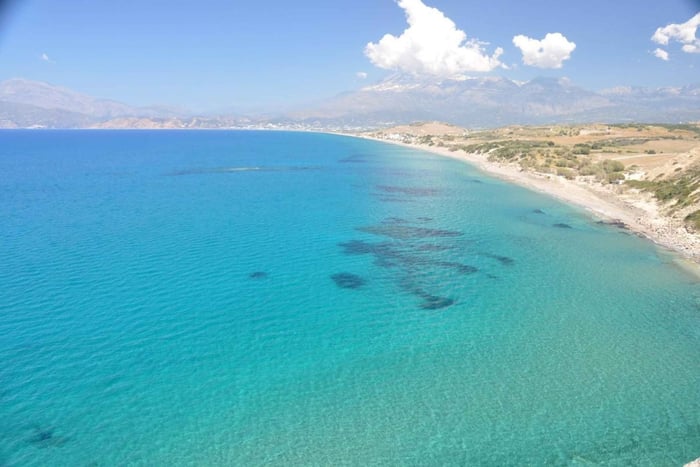 Kreta: Dagsutflykt till stränderna i Matala och Komos