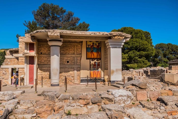 Creta: Biglietto d'ingresso al Palazzo di Cnosso con audioguida opzionale