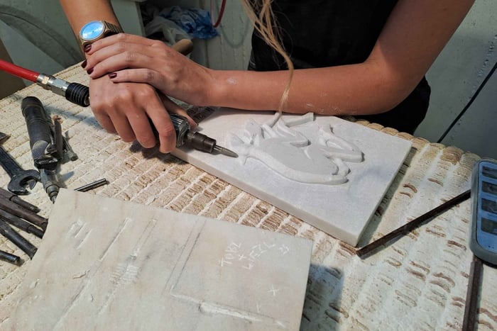 Exclusive Marble Carving Experience in Tinos