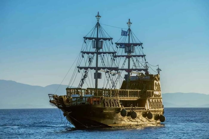 Vanuit Kos: halve dag boottocht naar het eiland Pserimos met lunch
