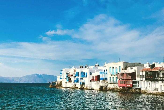 Da Paros: escursione di un'intera giornata a Delos e Mykonos