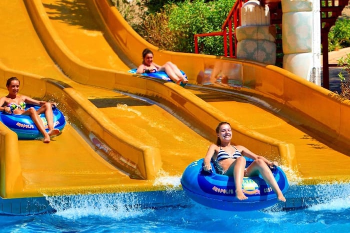 Iraklion: Tagesticket für WaterCity-Wasserpark