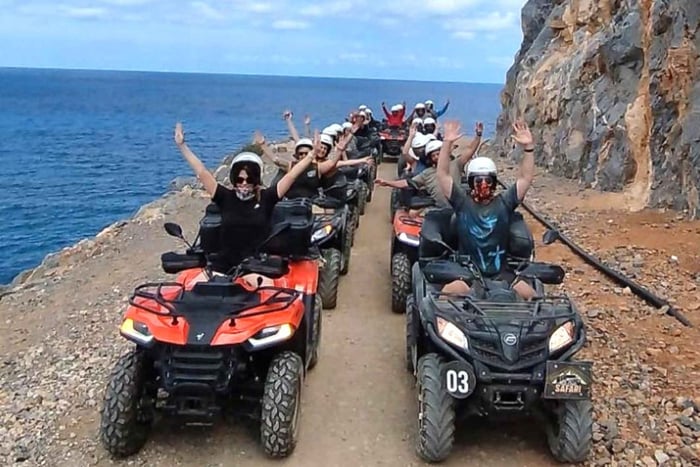 Malia: Off-Road Quad Safari Tour with Lunch and Transfers