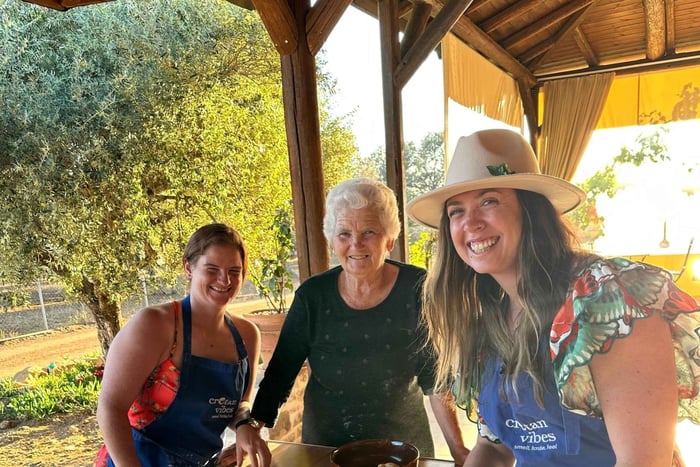Moirés : cours de cuisine et dégustation d'huile d'olive dans une ferme familiale