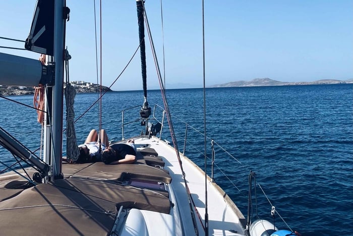 Mykonos : croisière vers les plages célèbres avec déjeuner et transfert