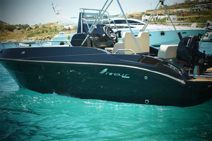 Mykonos: Privat cruise med drikke og skipper