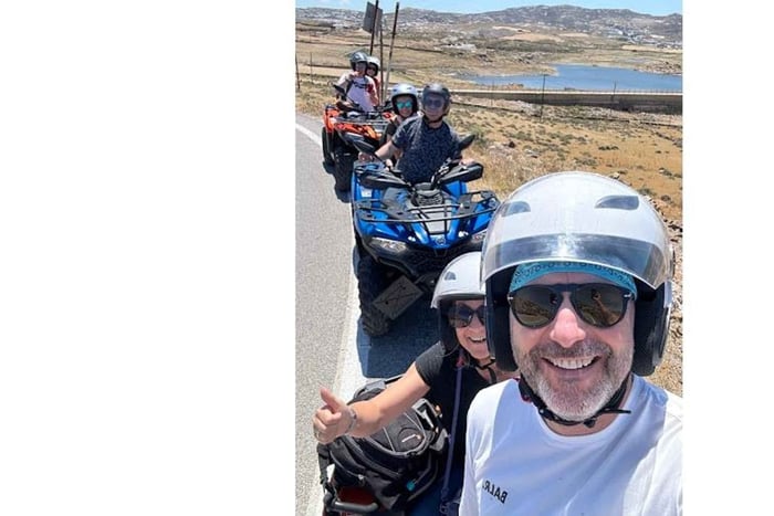 Mykonos: Rent an ATV/QUAD 450cc and explore hidden gems