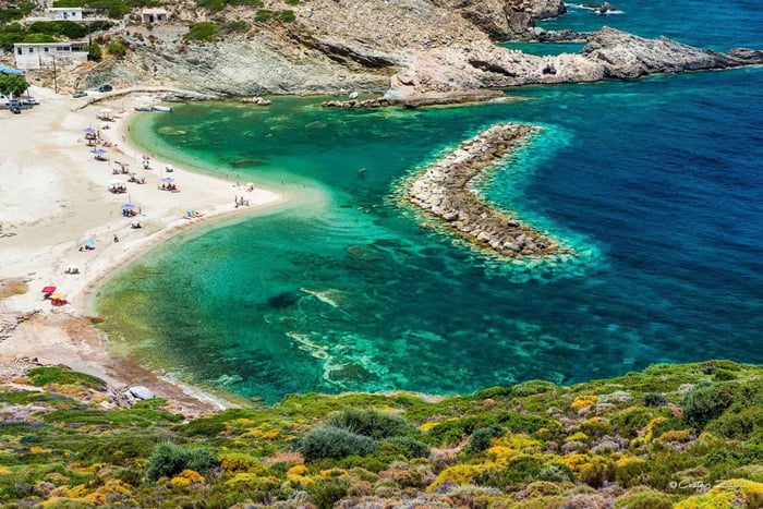 Passeggiata privata a Evia fino a Paralia Zarakon e bagno nel Mar Egeo