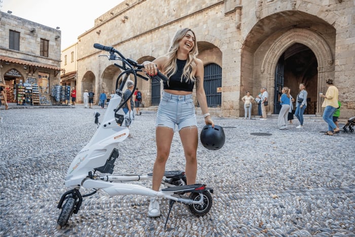 Rhodes: Rodos: Tutustu uuteen ja keskiaikaiseen kaupunkiin Trikkesillä