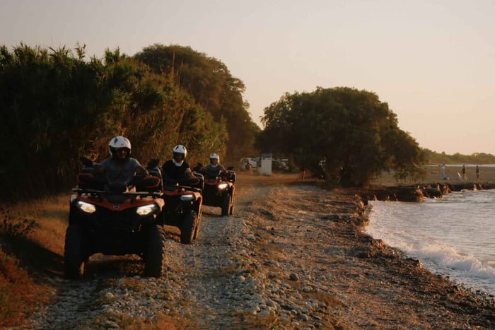 Rhodes : safari guidé en quad tout-terrain