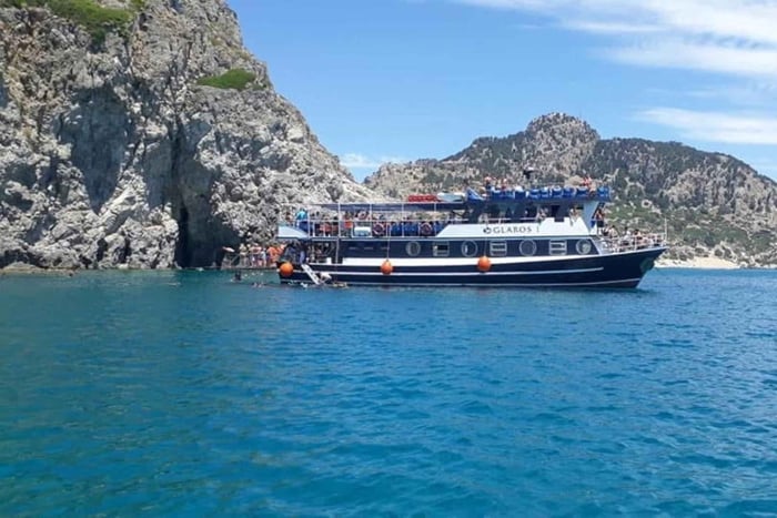 Rodas: crucero a Lindos con paradas para darse un baño