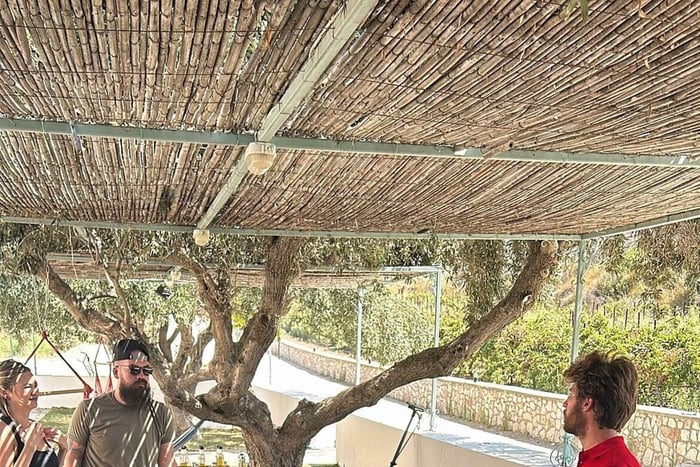 Rhodes: Winery Tour, Tasting and cooking with the Winemaker