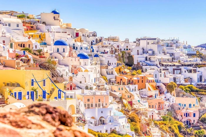 Santorini: Dagsutflykt till de bästa sevärdheterna, vinprovning och solnedgång i Oia