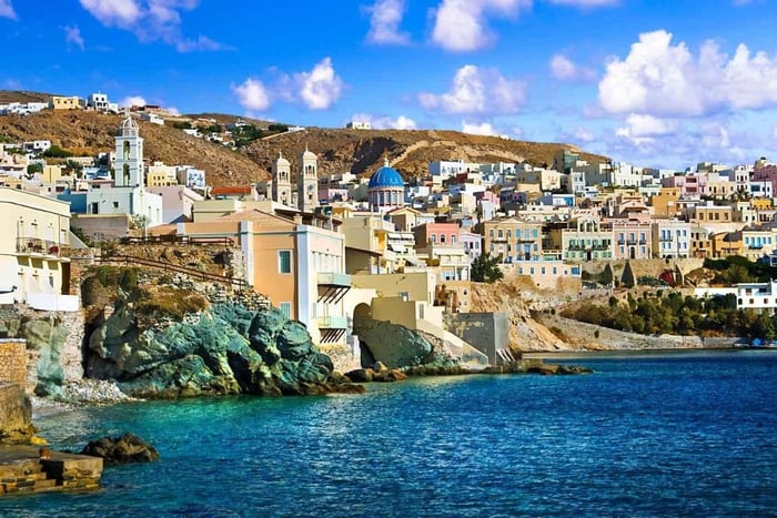 Syros : visite guidée à pied avec dégustation de loukoumi