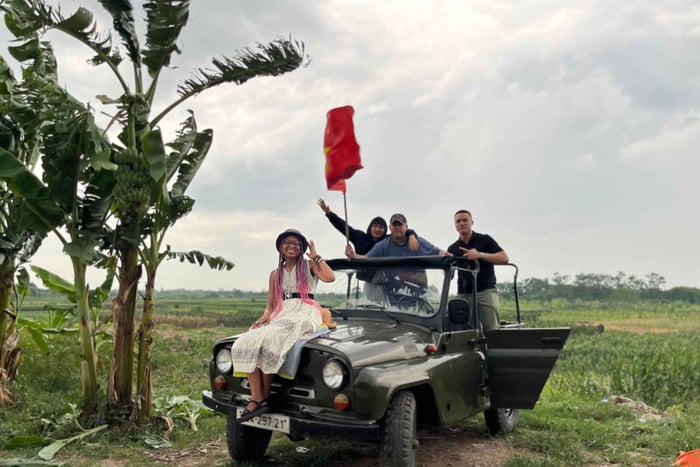 Jeepsafari in avontuur op een eiland in de Rode Rivier | 2 uur