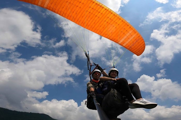 Excursão ao céu de Hanói: Parapente
